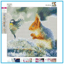 5D DIY Full Drill Diamond Painting Bird Rabbit Cross Stitch Embroidery Kits