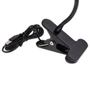 Flexible LED Clip-on Lamp, Full Touch Control, Stepless Dimming, USB Power Night