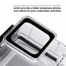Clear Waterproof Case Diving Housing Shell+ Red Filter Kit For Gopro Hero7