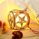 Pentagon Chinese Knot Crafts Luminous DIY Lantern Rope Hanging Ornaments