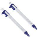 2XCursor Caliper Scale Ruler Multifunction Ballpoint Pen School Office Suppli-OZ