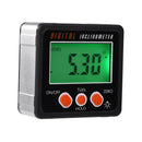 Precision Digital Protractor Gauge Level Angle Finder Inclinometer Magnet Base N