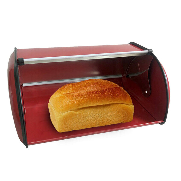 Durable Bin Storage Rack Roll Top Lid
