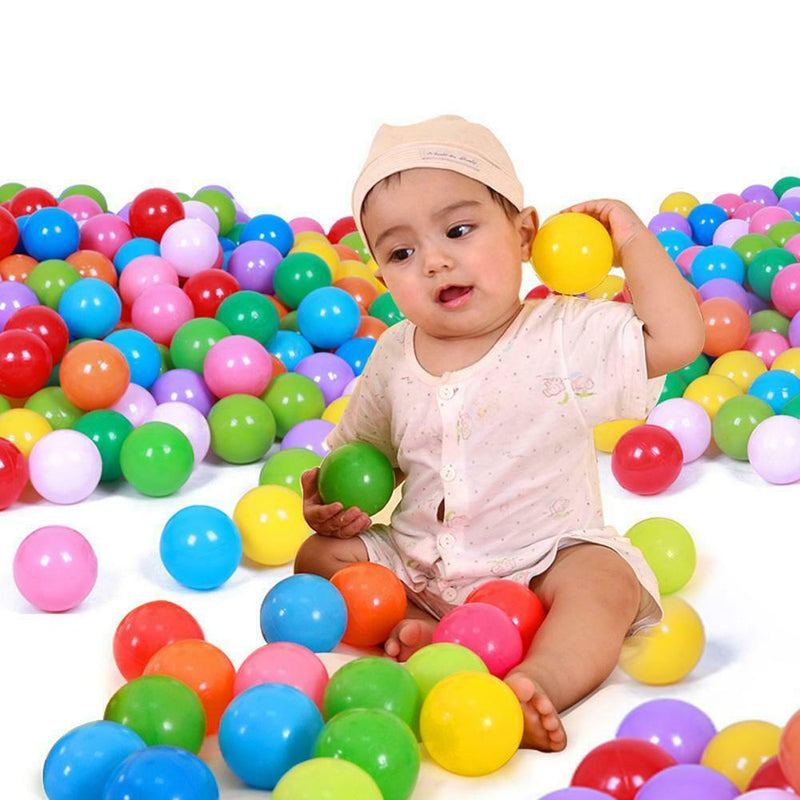 100pcs Eco-Friendly Colorful Ocean Wave Soft Balls Pool Outdoors Baby Toys