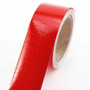 10m x 5cm self-adhesive tape light reflecting tape red D2R9