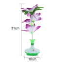 Fiber Flower Vase Optical Fiber LED Lamp Valentine's Day Night Light Home Dec&+