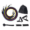 Bands Set 11pcs For Indoor Exercise Working Out Gym Training Yoga