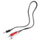 3.5mm jack mini plugto 2 RCA male stereo ohono audio speaker adapter cable