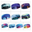 Mens Womens Sweat Sweatband Headband Yoga Gym Running Stretch Sports Hea TTH