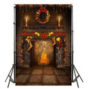 Photography Background Cloth Christmas Element Backdrop Cloth for Studio Video