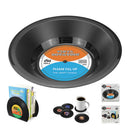 Plastic Vinyl Record Jewelry Tray Desk Organizer, Storage Platters Small Food