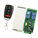 Wireless Remote Control Switch 4CH Receiver with AC220V Transmitter New Four key