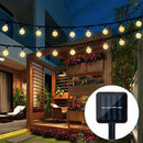 30 LED Solar Ball Light String Outdoor Wedding Decor Garland Fairy Lamp A