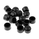 Universal Safety End Caps for Standard Foosball Tables Accessories (Pack 16 )