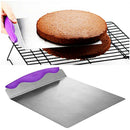 430 Stainless Steel Cake Lifter Stainless Steel Pizza Paddle Folding Handle