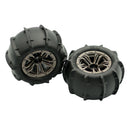 2pcs RC Car Plastic Wheel Tires 85mm for for Xinlehong Q901 Q902 DIY Part