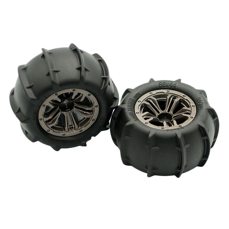 2pcs RC Car Plastic Wheel Tires 85mm for for Xinlehong Q901 Q902 DIY Part