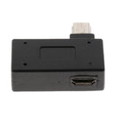 Mini USB2.0 OTG Host Adapter Left Angle Mini USB Male To USB Female Adapter