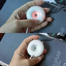 White donut humidifier usb office desktop mini humidifier portable creative