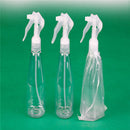 200ml Plastic Cleaning Hand Trigger Spray Bottles Empty Gardens Water Clear Ew
