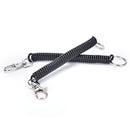 2xTactical Retractable Elastic Rope Securit Gear Tool Hiking Camping Keychain OZ