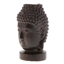 Eaglewood Shakyamuni Head Sculpture Carving Statue Paperweight Buddhism Gift
