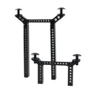 1:10 Black Alloy RC Car Pillar Front Rear Shell Column Set for  Accs