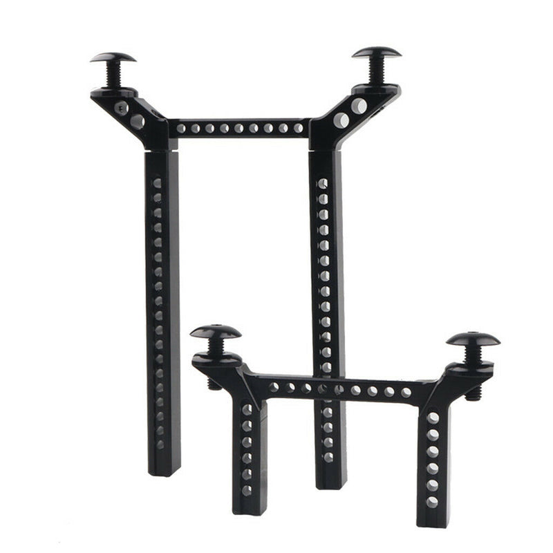 1:10 Black Alloy RC Car Pillar Front Rear Shell Column Set for  Accs