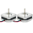 2Pcs 17Hs08-1004S 4-Lead Nema 17 Stepper Motor 20mm 1A 13Ncm(18.4Oz.In) 42