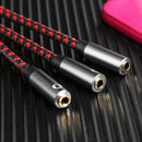 3.5mm Male to 3 Female Audio Extension Cable For Phone Laptop Tablet MP3 Adapter
