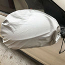 2Pcs Car Side Mirror Snow Cover Auto Rear View Mirror Snow Ice Frost Protect_ Bj