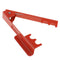 10Pcs  Red Metal Florist Garden Floral Rose Thorn Stripper Stem Leaf Cut Tool