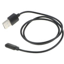 2 Pin USB Watch Charging Cable Magnetic Charging Base Bla