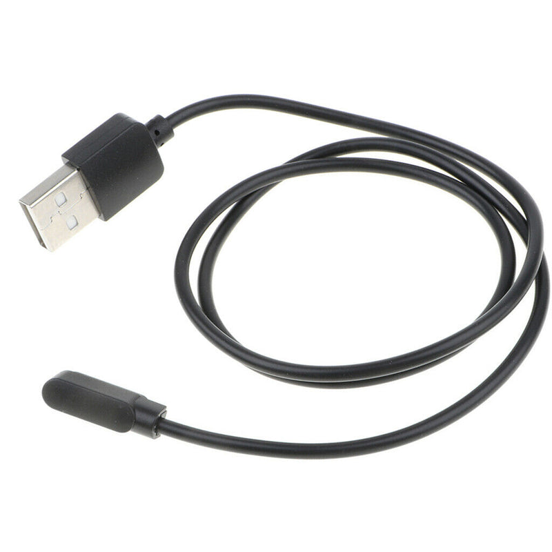 2 Pin USB Watch Charging Cable Magnetic Charging Base Bla