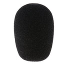 5 Pieces Microphone Sponge Windshields Wind Muff Protector Black for Meeting