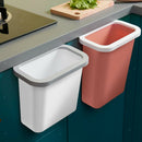 Kitchen Waste Bin Cabinet Door Hanging Trash Garbage Rubbish Container Pink_L