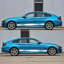 1 Pair Vinyl Car Styling Stickers Long Stripe Totem Side Skirt Decals Graphics