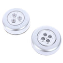 1 Pcs LED Car Touch Lights Push Tap Stick On Click Lamps Battery Powered FT