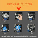 6Teeth Woodworking Carving Cutter Disc Milling Attachment For Angle Grinder Tool