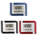 Large Number Display LED Electronic Wall Clock Snooze Table Clock Mute Brac