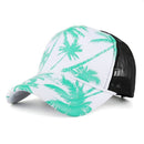 Baseball Cap Adjustable Summer Printing Snapback Hip Hop Flat Hat Women Men H6B6