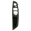 Front Interior Door Handle Trim LH for BMW F10 F18 5 Series 11-17 (Black)
