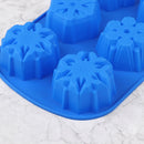 snowflake silicone mold christmas snowflake silicone soap mold cake moldSEAU