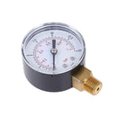 Low pressure gauge for fuel air oil gas water 50mm 0-15 PSI 0-1 bar 1/4 B OZ