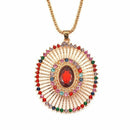 European And American Fashion Versatile Bohemian Necklace Earrings Combinat