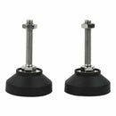 2Pcs Adjustable Threaded Pole Leveling Foot Furniture Glide M8x50mm F7R7