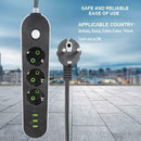 Smart  Power Plug Strip Surge Multi-Socket 4 Sockets Port  USB