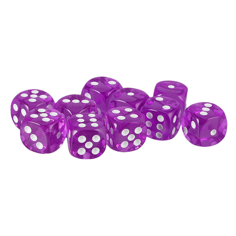 20pcs Digital Dices D6 6 Sided Dice Set for Dungeons and Dragons D & D Games