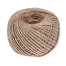 1Roll 50M Natural Burlap Hessian Jute Twine Cord Hemp Rope String 2mm Rusti
