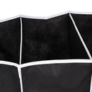 Extra Large Car Auto Trunk Organizer with 3 CompartmentsS Gw